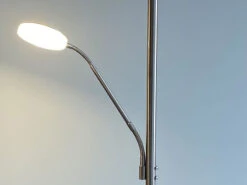 Fischer & Honsel LED Deckenfluter DENT Silber Mit Leselampe Dimmbar - Höhe 180cm 22 Fischer & Honsel LED Deckenfluter DENT Silber Mit Leselampe Dimmbar - Höhe 180cm -Bestes Beleuchtungs Geschäft led deckenfluter dent silber mit leselampe dimmbar 8