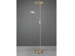 Trio Leuchten LED Deckenfluter EDMONTON Mit Leselampe Verstellbar Messing 179cm -Bestes Beleuchtungs Geschäft led deckenfluter edmonton mit leselampe verstellba 2