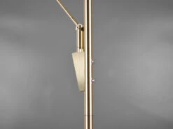 Trio Leuchten LED Deckenfluter EDMONTON Mit Leselampe Verstellbar Messing 179cm -Bestes Beleuchtungs Geschäft led deckenfluter edmonton mit leselampe verstellba 4