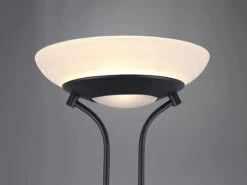 Reality Leuchten LED Deckenfluter ORSON Schwarz Mit Leselicht, Dimmbar Flexibel - 180cm -Bestes Beleuchtungs Geschäft led deckenfluter orson schwarz mit leselicht dimmb 4