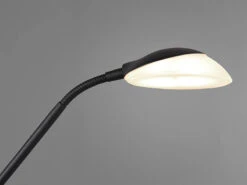 Reality Leuchten LED Deckenfluter ORSON Schwarz Mit Leselicht, Dimmbar Flexibel - 180cm -Bestes Beleuchtungs Geschäft led deckenfluter orson schwarz mit leselicht dimmb 5