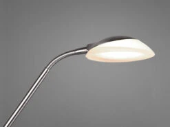 Reality Leuchten LED Deckenfluter ORSON Silber Mit Leselicht, Dimmbar Flexibel - 180cm -Bestes Beleuchtungs Geschäft led deckenfluter orson silber mit leselicht dimmba 6