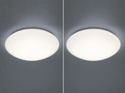 Trio Leuchten LED Deckenleuchte 2er Set In Weiß Ø 37cm, IP44 - Badlampen -Bestes Beleuchtungs Geschäft led deckenleuchte 2er set in weiss 37cm ip44 badla 2