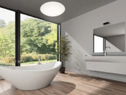 Trio Leuchten LED Deckenleuchte 2er Set In Weiß Ø 37cm, IP44 - Badlampen -Bestes Beleuchtungs Geschäft led deckenleuchte 2er set in weiss 37cm ip44 badla 5