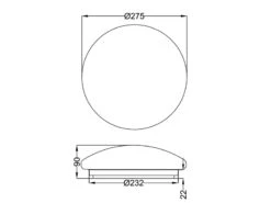 Reality Leuchten LED Deckenleuchte ACHAT Mit Sternenhimmel Kunststoff Weiß - Ø 27cm -Bestes Beleuchtungs Geschäft led deckenleuchte achat mit sternenhimmel kunststo 4