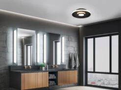 Trio Leuchten LED Deckenleuchte ASCARI, Rund, Schwarz Matt, Ø 30cm, Dimmbar, IP44 17 Trio Leuchten LED Deckenleuchte ASCARI, Rund, Schwarz Matt, Ø 30cm, Dimmbar, IP44 -Bestes Beleuchtungs Geschäft led deckenleuchte ascari rund schwarz matt 30cm di 5