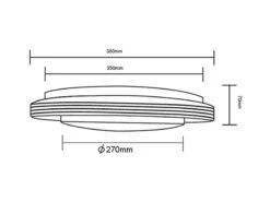Reality Leuchten LED Deckenleuchte ATRIA Fernbedienung, Dimmbar Sternenhimmel, Weiß Ø38cm 19 Reality Leuchten LED Deckenleuchte ATRIA Fernbedienung, Dimmbar Sternenhimmel, Weiß Ø38cm -Bestes Beleuchtungs Geschäft led deckenleuchte atria fernbedienung dimmbar ster 7