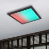 Reality Leuchten LED Deckenleuchte BETA Mit Fernbedienung Und RGBW Farbwechsler, 29 X 29cm -Bestes Beleuchtungs Geschäft led deckenleuchte beta mit fernbedienung und rgbw