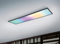 Reality Leuchten LED Deckenleuchte BETA Mit Fernbedienung Und RGBW Farbwechsler, Breite 119cm