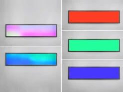 Reality Leuchten LED Deckenleuchte BETA Mit Fernbedienung Und RGBW Farbwechsler, Breite 119cm -Bestes Beleuchtungs Geschäft led deckenleuchte beta mit fernbedienung und rgbw 1 15