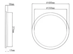 Trio Leuchten LED Deckenleuchte CAMILLA Schwarz Matt Mit Switch Dimmer, Ø 40cm IP44 15 Trio Leuchten LED Deckenleuchte CAMILLA Schwarz Matt Mit Switch Dimmer, Ø 40cm IP44 -Bestes Beleuchtungs Geschäft led deckenleuchte camilla schwarz matt mit switch 1 4