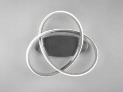 Reality Leuchten LED Deckenleuchte COURSE Silber, Stufen Dimmer Ø45cm, 3000K Warmweiß 17 Reality Leuchten LED Deckenleuchte COURSE Silber, Stufen Dimmer Ø45cm, 3000K Warmweiß -Bestes Beleuchtungs Geschäft led deckenleuchte course silber stufen dimmer 45cm 5