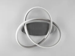 Reality Leuchten LED Deckenleuchte COURSE Silber, Stufen Dimmer Ø45cm, 3000K Warmweiß 18 Reality Leuchten LED Deckenleuchte COURSE Silber, Stufen Dimmer Ø45cm, 3000K Warmweiß -Bestes Beleuchtungs Geschäft led deckenleuchte course silber stufen dimmer 45cm 6