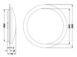 Trio Leuchten LED Deckenleuchte FRODENO Fernbedienung Dimmbar Sternenhimmel Farbwechsel Ø48cm -Bestes Beleuchtungs Geschäft led deckenleuchte frodeno fernbedienung dimmbar st 4
