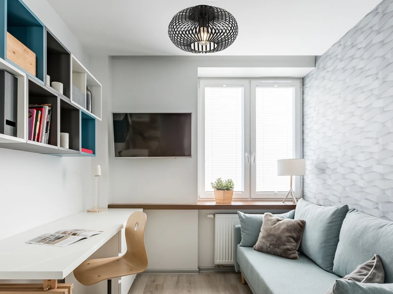 Trio Leuchten LED Deckenleuchte Gitter Lampenschirm Metall In Schwarz Ø 30cm 7 Trio Leuchten LED Deckenleuchte Gitter Lampenschirm Metall In Schwarz Ø 30cm – Bild 5