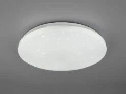 Reality Leuchten LED Deckenleuchte KIRA Fernbedienung Dimmbar Sternenhimmel Farbwechsel, Ø38cm -Bestes Beleuchtungs Geschäft led deckenleuchte kira fernbedienung dimmbar stern 2