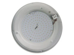 Niermann LED-Deckenleuchte Rund, Glas Alabaster, Dekorring Messing Poliert, Ø 35cm -Bestes Beleuchtungs Geschäft led deckenleuchte rund glas alabaster dekorring me 2