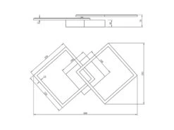 Reality Leuchten LED Deckenleuchte TRAIL Titan Schwenkbare Module, 60cm Lang -Bestes Beleuchtungs Geschäft led deckenleuchte trail titan schwenkbare module 6 9