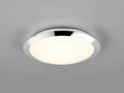 Trio Leuchten LED Deckenleuchte UMBERTO In Chrom Ø 29cm, IP44 - Badlampen -Bestes Beleuchtungs Geschäft led deckenleuchte umberto in chrom 29cm ip44 badla 2