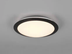 Trio Leuchten LED Deckenleuchte UMBERTO In Schwarz Ø 29cm, IP44 - Badlampen -Bestes Beleuchtungs Geschäft led deckenleuchte umberto in schwarz 29cm ip44 bad 2