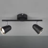 Reality Leuchten LED Deckenspot Strahler TOULOUSE Schwarz Matt 2 Flammig Mit Schwenkbaren Spots 1 Reality Leuchten LED Deckenspot Strahler TOULOUSE Schwarz Matt 2 Flammig Mit Schwenkbaren Spots -Bestes Beleuchtungs Geschäft led deckenspot strahler toulouse schwarz matt 2 fl