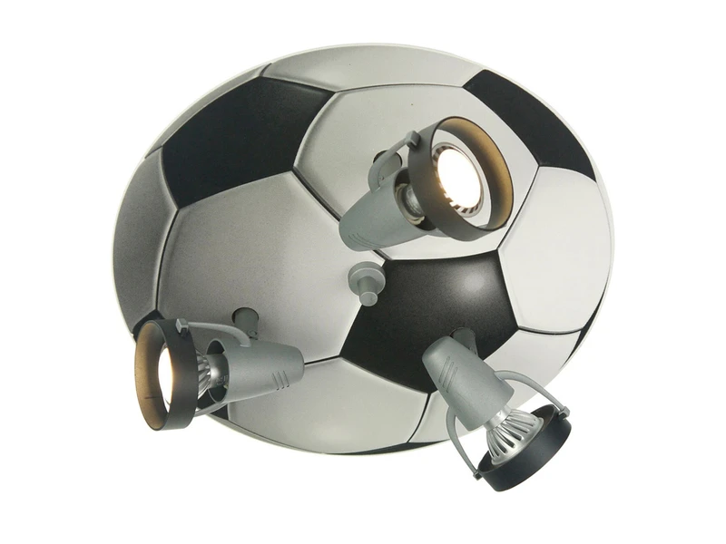Niermann LED Deckenstrahler FUSSBALL 3flammig, Spots Schwenkbar, Fussball-Strahler 3 Niermann LED Deckenstrahler FUSSBALL 3flammig, Spots Schwenkbar, Fussball-Strahler