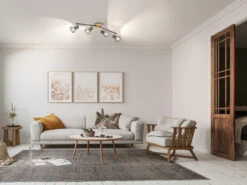 MeineWunschleuchte LED Deckenstrahler Grau / Holz 4flammig, Gitterlampe Schwenkbar, 60cm Lang 8 MeineWunschleuchte LED Deckenstrahler Grau / Holz 4flammig, Gitterlampe Schwenkbar, 60cm Lang -Bestes Beleuchtungs Geschäft led deckenstrahler grau holz 4flammig gitterlampe 1 2