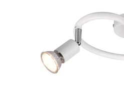 MeineWunschleuchte LED Deckenstrahler Rondell 3 Flammig Weiß, Ø 26cm -Bestes Beleuchtungs Geschäft led deckenstrahler rondell 3 flammig weiss 26cm 4