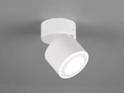 Trio Leuchten LED Deckenstrahler TAURUS 1 Flammig Weiß Spot Schwenkbar