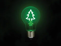 Vellight LED Deko Leuchtmittel Weihnachtsbaum Grün Mit E27 Fassung