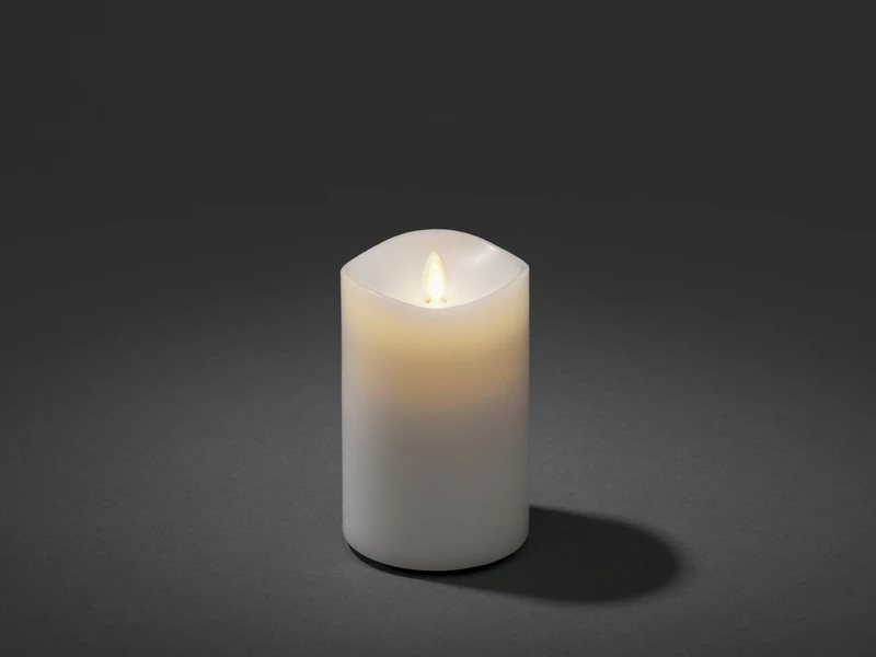 Konstsmide LED Duftkerze Mit 6h Timer, Flackernd, Ø 9cm, Höhe 13cm, Batteriebetrieb 5 Konstsmide LED Duftkerze Mit 6h Timer, Flackernd, Ø 9cm, Höhe 13cm, Batteriebetrieb – Bild 3