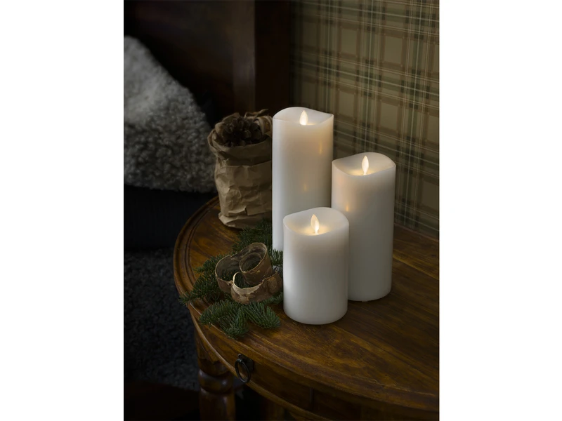 Konstsmide LED Duftkerze Mit 6h Timer, Flackernd, Ø 9cm, Höhe 13cm, Batteriebetrieb 11 Konstsmide LED Duftkerze Mit 6h Timer, Flackernd, Ø 9cm, Höhe 13cm, Batteriebetrieb – Bild 9