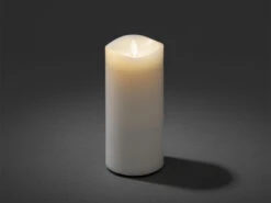 Konstsmide LED Duftkerze Mit 6h Timer, Flackernd, Ø 9cm, Höhe 18cm, Batteriebetrieb -Bestes Beleuchtungs Geschäft led duftkerze mit 6h timer flackernd 9cm hoehe 18c 2