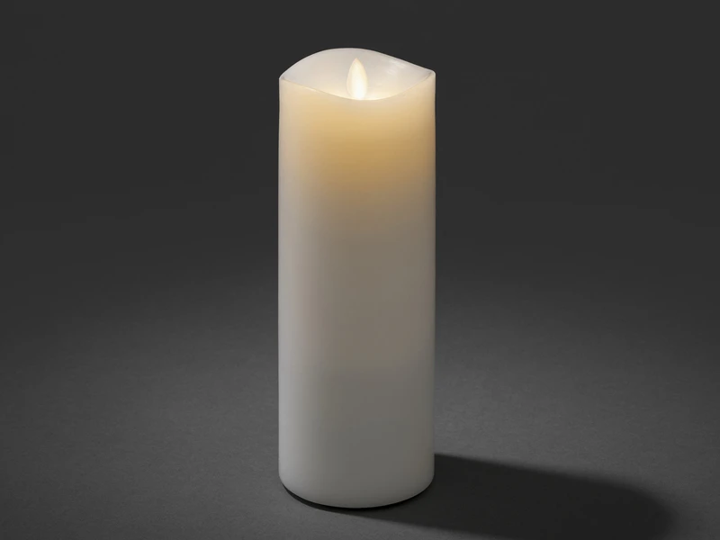 Konstsmide LED Duftkerze Mit 6h Timer, Flackernd, Ø 9cm, Höhe 23cm, Batteriebetrieb 5 Konstsmide LED Duftkerze Mit 6h Timer, Flackernd, Ø 9cm, Höhe 23cm, Batteriebetrieb – Bild 3