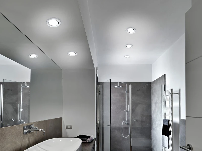 Trio Leuchten LED Einbaustrahler 2er Set Rund Schwenkbar Dimmbar Nickel Matt 5,5W Deckenlampe 7 Trio Leuchten LED Einbaustrahler 2er Set Rund Schwenkbar Dimmbar Nickel Matt 5,5W Deckenlampe – Bild 5