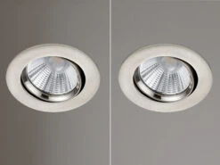 Trio Leuchten LED Einbaustrahler 2er Set Rund Schwenkbar Dimmbar Nickel Matt 5,5W Deckenlampe 11 Trio Leuchten LED Einbaustrahler 2er Set Rund Schwenkbar Dimmbar Nickel Matt 5,5W Deckenlampe -Bestes Beleuchtungs Geschäft led einbaustrahler 2er set rund schwenkbar dimmbar 8