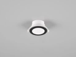 Trio Leuchten LED Einbaustrahler ARGUS Fernbedienung Farbwechsel Dimmbar Ø8cm Schwarz -Bestes Beleuchtungs Geschäft led einbaustrahler argus fernbedienung farbwechsel 2