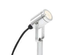 Konstsmide LED-Erdspießstrahler Gartenstrahler MONZA 107cm Aluminium, Schwenkbar, 3W, IP44 -Bestes Beleuchtungs Geschäft led erdspiessstrahler gartenstrahler monza 107cm a 2