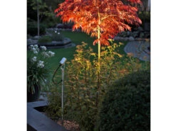 Konstsmide LED-Erdspießstrahler Gartenstrahler MONZA 107cm Aluminium, Schwenkbar, 3W, IP44 -Bestes Beleuchtungs Geschäft led erdspiessstrahler gartenstrahler monza 107cm a 3