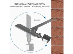 ELRO LED Flutlichtstrahler Mit Bewegungsmelder Schwarz, 10 Watt, IP54 -Bestes Beleuchtungs Geschäft led flutlichtstrahler mit bewegungsmelder schwarz 1 10