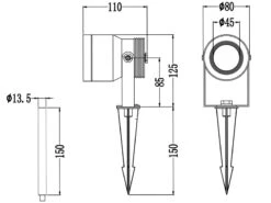 MeineWunschleuchte LED Gartenstrahler 2er SET Schwenkbar Mit Erdspieß & 5m Anschlußkabel 16 MeineWunschleuchte LED Gartenstrahler 2er SET Schwenkbar Mit Erdspieß & 5m Anschlußkabel -Bestes Beleuchtungs Geschäft led gartenstrahler 2er set schwenkbar mit erdspies 6
