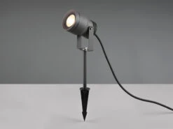 Trio Leuchten LED Gartenstrahler MAREB Schwenkbar Mit Erdspieß & 5m Anschlußkabel -Bestes Beleuchtungs Geschäft led gartenstrahler mareb schwenkbar mit erdspiess 1 2