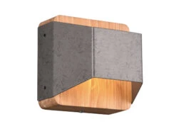 Trio Leuchten LED Holz Wandlampe ARINO Up And Down Mit Stufen Dimmer - Silber Antik 12cm -Bestes Beleuchtungs Geschäft led holz wandlampe arino up and down mit stufen di 11