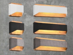 Trio Leuchten LED Holz Wandlampe ARINO Up And Down Mit Stufen Dimmer - Silber Antik 35cm -Bestes Beleuchtungs Geschäft led holz wandlampe arino up and down mit stufen di 7