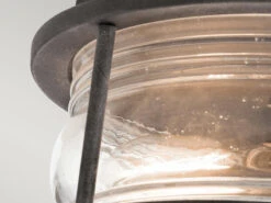 MeineWunschleuchte LED Industrial Deckenleuchte Für Innen & Außen, Anthrazit Ø30,5cm -Bestes Beleuchtungs Geschäft led industrial deckenleuchte fuer innen aussen ant 4