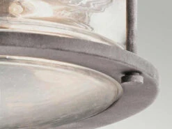 MeineWunschleuchte LED Industrial Deckenleuchte Für Innen & Außen, Anthrazit Ø30,5cm -Bestes Beleuchtungs Geschäft led industrial deckenleuchte fuer innen aussen ant 5