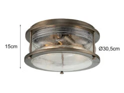 MeineWunschleuchte LED Industrial Deckenleuchte Für Innen & Außen, Bronze Ø30,5cm 23 MeineWunschleuchte LED Industrial Deckenleuchte Für Innen & Außen, Bronze Ø30,5cm -Bestes Beleuchtungs Geschäft led industrial deckenleuchte fuer innen aussen bro 10