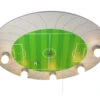 Niermann LED Kinder Deckenleuchte Fußball-Stadion Mit Zugschalter Für LED-Schlummerlicht -Bestes Beleuchtungs Geschäft led kinder deckenleuchte fussball stadion mit zugs