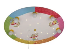 Niermann LED Kinder Deckenleuchte Mit Bunten Häschen Zugschalter Für LED-Schlummerlicht -Bestes Beleuchtungs Geschäft led kinder deckenleuchte mit bunten haeschen zugsc 2