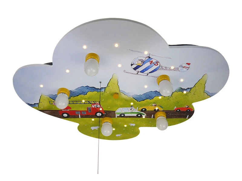 Niermann LED Kinder Deckenleuchte Tolle Autos, Amazon Echo Kompatibel, LED-Schlummerlicht 5 Niermann LED Kinder Deckenleuchte Tolle Autos, Amazon Echo Kompatibel, LED-Schlummerlicht – Bild 3